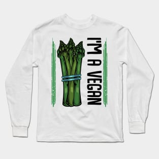 Vegetable Asparagus Long Sleeve T-Shirt